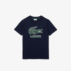 Хлопковая футболка Lacoste