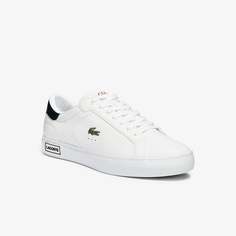 Кроссовки Lacoste из кожи