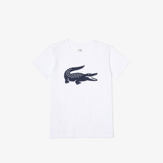 Хлопковая футболка Lacoste