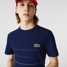 Хлопковая футболка Lacoste