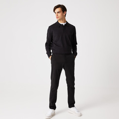 Хлопковые брюки Lacoste