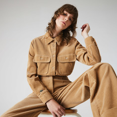Хлопковая рубашка Lacoste L!VE