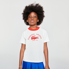 Хлопковая футболка Lacoste