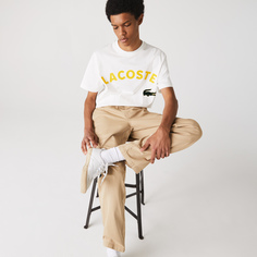 Хлопковая футболка Lacoste L!VE