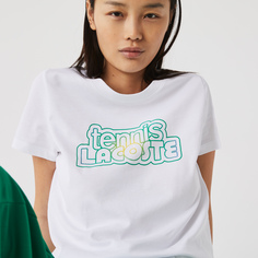 Хлопковая футболка Lacoste