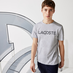 Хлопковая футболка Lacoste