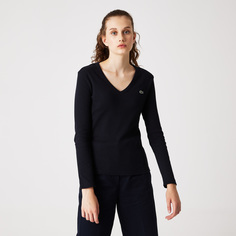 Хлопковая футболка Lacoste