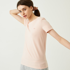 Хлопковая футболка Lacoste