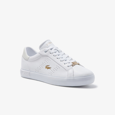 Кеды Lacoste из кожи