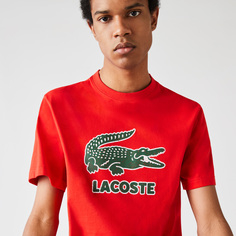 Хлопковая футболка Lacoste