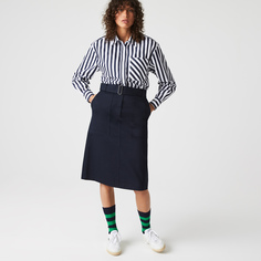 Хлопковая рубашка Lacoste
