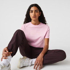 Хлопковая футболка Lacoste