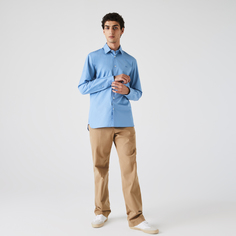 Хлопковая рубашка Lacoste