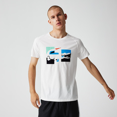 Хлопковая футболка Lacoste