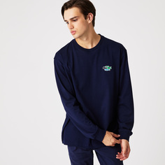 Хлопковая футболка Lacoste