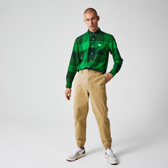 Хлопковые брюки Lacoste