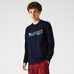 Хлопковая футболка Lacoste
