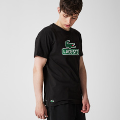 Хлопковая футболка Lacoste
