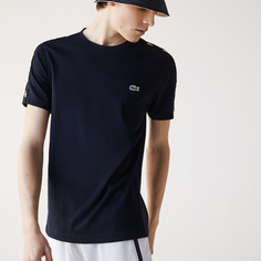 Хлопковая футболка Lacoste