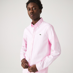 Хлопковая рубашка Lacoste
