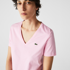 Хлопковая футболка Lacoste