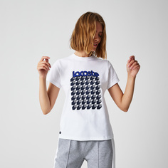 Хлопковая футболка Lacoste
