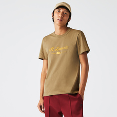 Хлопковая футболка Lacoste