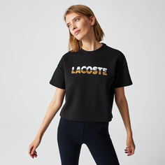 Хлопковая футболка Lacoste