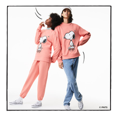 Хлопковая толстовка Lacoste X PEANUTS Unisex