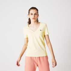 Хлопковая футболка Lacoste