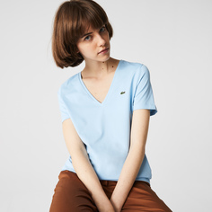 Хлопковая футболка Lacoste