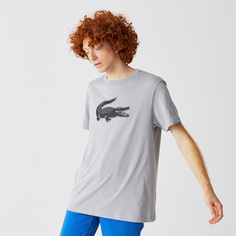 Хлопковая футболка Lacoste