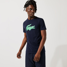 Хлопковая футболка Lacoste