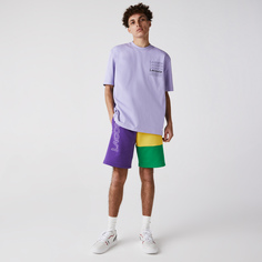 Хлопковая футболка Lacoste L!VE