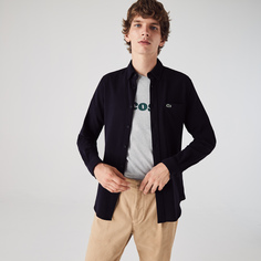 Хлопковая рубашка Lacoste