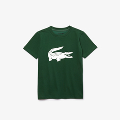 Хлопковая футболка Lacoste