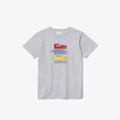 Хлопковая футболка Lacoste