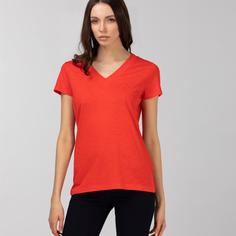 Хлопковая футболка Lacoste