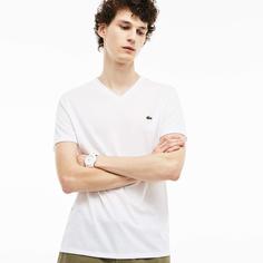 Хлопковая футболка Lacoste