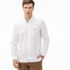 Хлопковая рубашка Lacoste