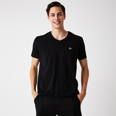Хлопковая футболка Lacoste