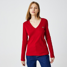 Хлопковая футболка Lacoste