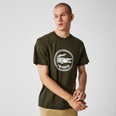 Хлопковая футболка Lacoste