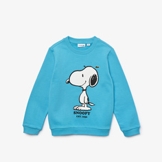 Хлопковая толстовка Lacoste X PEANUTS