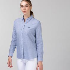 Хлопковая рубашка Lacoste