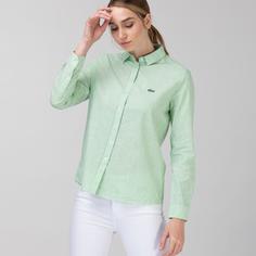 Хлопковая рубашка Lacoste