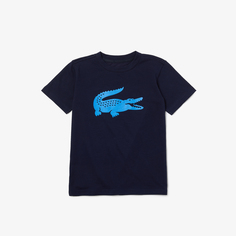 Хлопковая футболка Lacoste