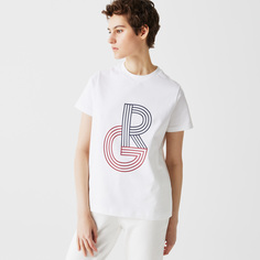 Хлопковая футболка Lacoste Roland Garros