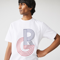 Хлопковая футболка Lacoste Roland Garros