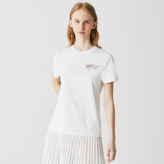 Хлопковая футболка Lacoste